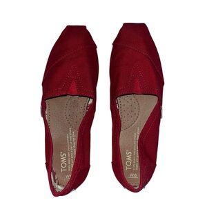 Toms Women Red Conservative Classic 6.0